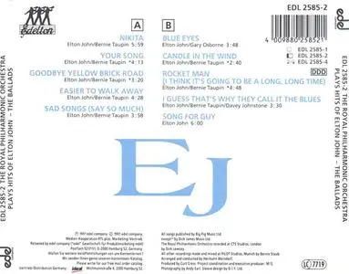 The Royal Philharmonic Orchestra - Plays Hits Of Elton John - The Ballads (1991) {Edelton}
