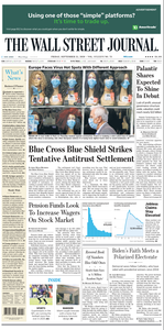 The Wall Street Journal – 25 September 2020