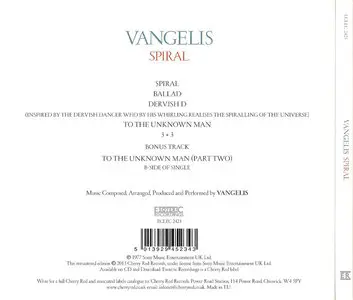 Vangelis - Spiral (1977) & Beaubourg (1978) & Direct (1988) [2013, Esoteric Recordings] Re-up