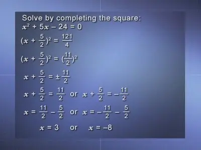 TTC Video - High School Algebra 1 - Videos, Guidebook 3rd Edition