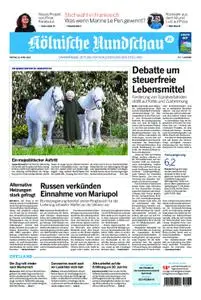 Kölnische Rundschau Euskirchen/Schleiden – 22. April 2022