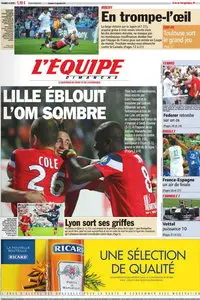L'EQUIPE (11 Septembre 2011)