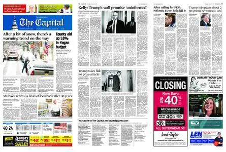 The Capital – January 18, 2018