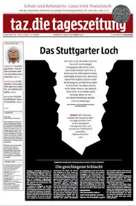 Tageszeitung TAZ vom 06 August 2014