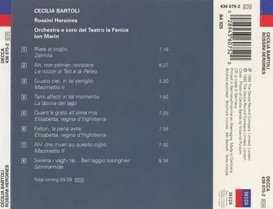 Cecilia Bartoli, Ion Marin, Coro e Orchestra del Teatro la Fenice - Rossini Heroines (1992)