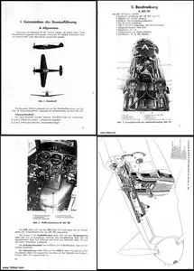 Bf-109 G-6-U4 Flugzeug-Handbuch