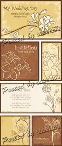 Elegant Invitations Vector 2