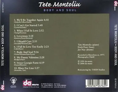 Tete Montoliu - Body And Soul (1971)