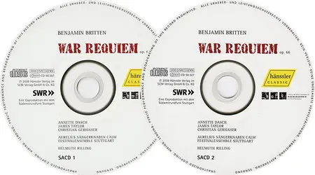 Britten - Festivalensemble Stuttgart / Hellmuth Rilling - War Requiem (2008) {Hybrid-SACD // ISO & HiRes FLAC} [RE-UP]