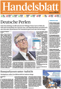Handelsblatt vom Dienstag, 10. März 2015