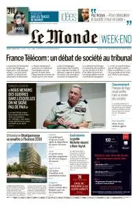 Le Monde du Samedi 13 Juillet 2019