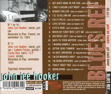 John Lee Hooker - Get Back Home (1969) Reissue 1999
