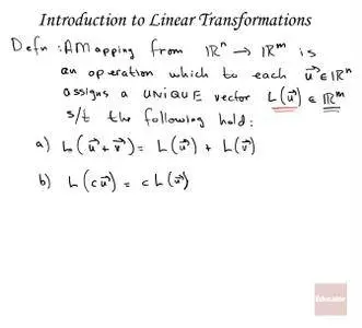 Educator.com - Linear Algebra [repost]