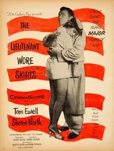 The Lieutenant Wore Skirts (1956)