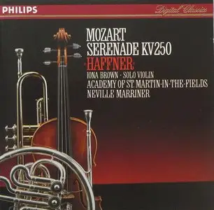Mozart · Serenade KV 250 'Haffner' · Iona Brown - Neville Marriner