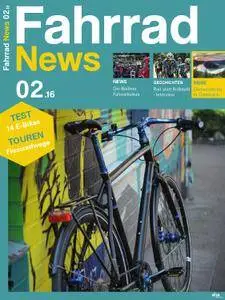 Fahrrad News - Nr. 2 2016