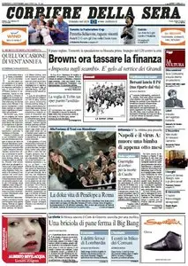 Il Corriere della Sera (08-11-09)