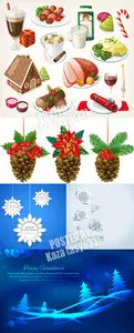 New Year & Christmas vector