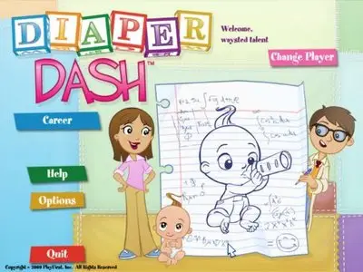 Diaper Dash - PC Flash Game 