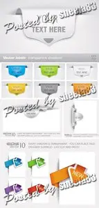 Paper Tags & Labels Vector