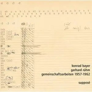 «Gemeinschaftsarbeiten 1957-1962» by Konrad Bayer,Gerhard Rühm