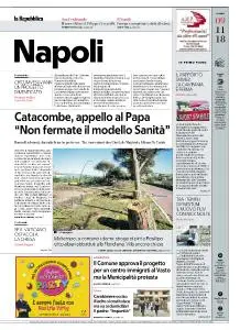 la Repubblica Napoli - 9 Novembre 2018