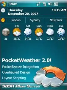 SBSH PocketWeather v2.0 Build 3179