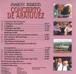 Rodrigo - Romero: Concierto De Aranjuez and Shadows And Light