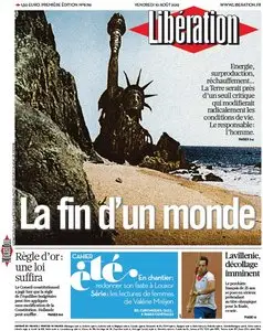 Libération du Vendredi 10 Aout 2012