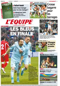 L'Equipe -  Samedi 23 Mars 2013