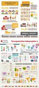 Vectors - Transportation Infographics 2