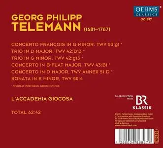 L'Accademia Giocosa - Georg Philipp Telemann: Sonaten, Trios, Concerti (2014)