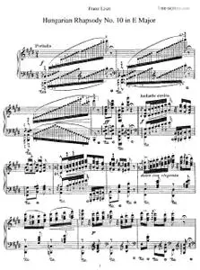 Hungarian Rhapsody No. 10 in E major