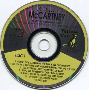 Paul McCartney - Berkeley Concert 1990 (2003)