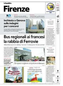la Repubblica Firenze – 04 maggio 2019