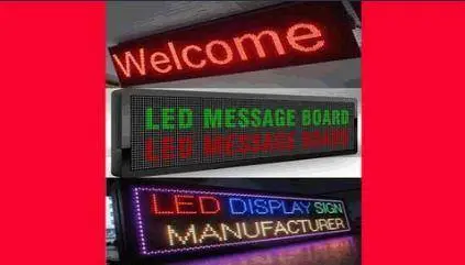 Programming and design of Dot Matrix LED display on Proteus