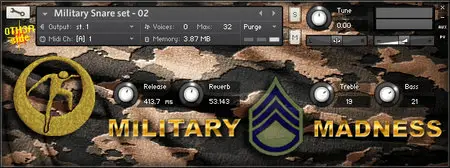 Producer Loops Military Madness KONTAKT