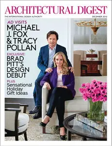Architectural Digest Magazine December 2012