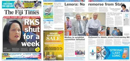 The Fiji Times – September 01, 2020
