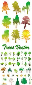 Trees Vector