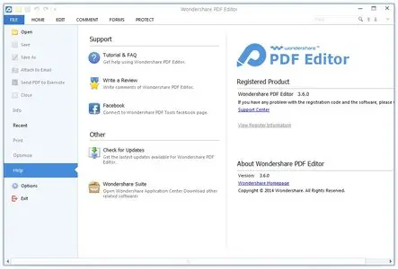 Wondershare PDF Editor 3.6.0.9