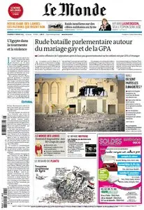 Le Monde et Le Monde des Livres du Vendredi 1er Février 2013