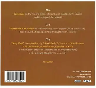 Kei Koito - Buxtehude &...: Radeck, Strunck, Scheidemann, Praetorius, Weckmann, Bach (2007)