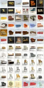 3D Models Furniture Busnelli (.Max)