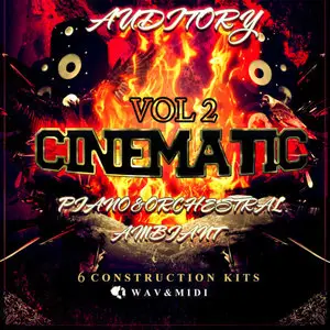 Auditory - Cinematic Piano & Orchestral Ambient Vol 2 (MIDI, WAV)