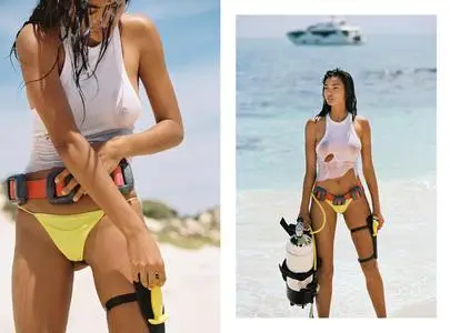 Kelly Gale by Cameron Hammond for Bamba Swimwear