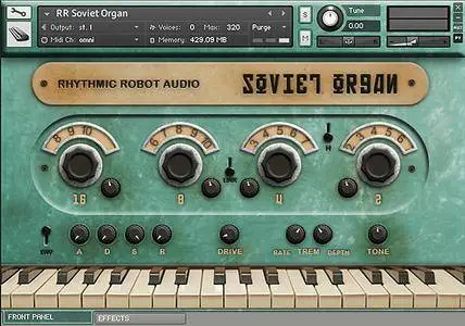 Rhythmic Robot Soviet Organ KONTAKT