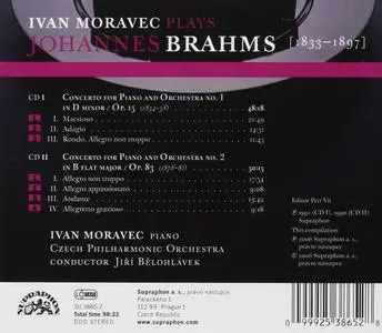 Ivan Moravec, Jiří Bělohlávek - Brahms: Piano Concertos Nos. 1 & 2 (2006)