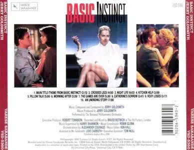 Jerry Goldsmith - Basic Instinct: Original Motion Picture Soundtrack (1992)