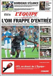 L'EQUIPE du 09.08.2009